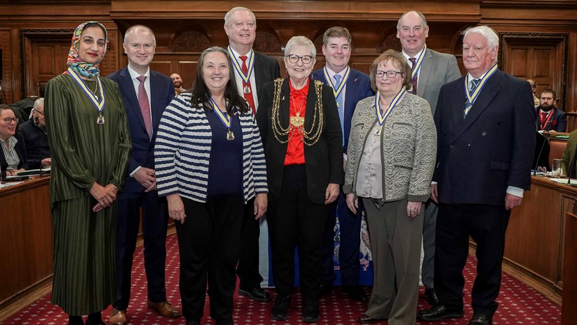 Eight former Leeds councillors receive major civic honour: Alderpeople Group 1