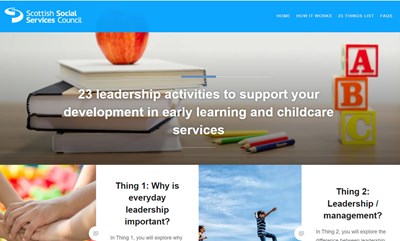 New 23 Things Early Learning and Childcare Leadership resource