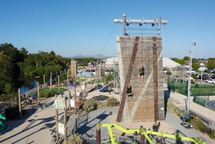 Climbing Wall at Hafan y Mor