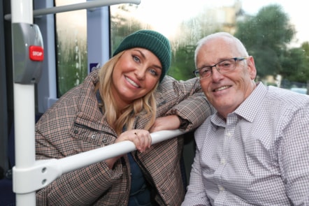 Nick Dalkins with Josie Gibson