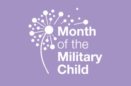 Month of the Military Child logo