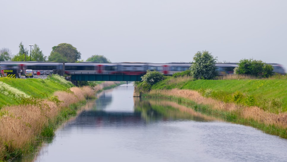 Train blur