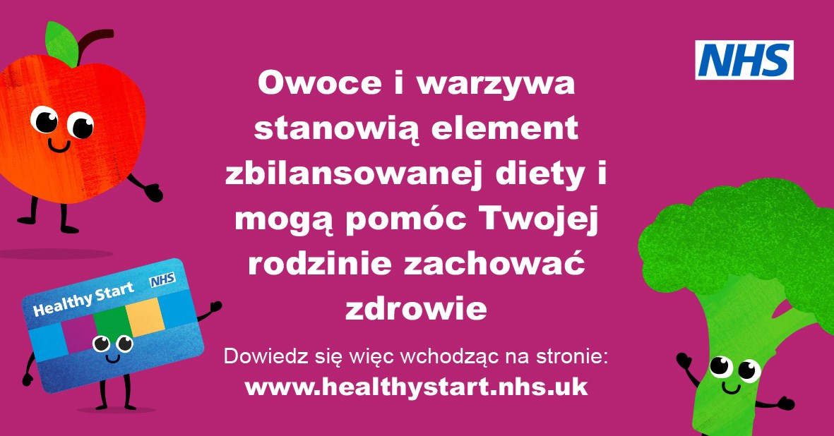 NHS Healthy Start POSTS - Health messaging posts - Polish-1