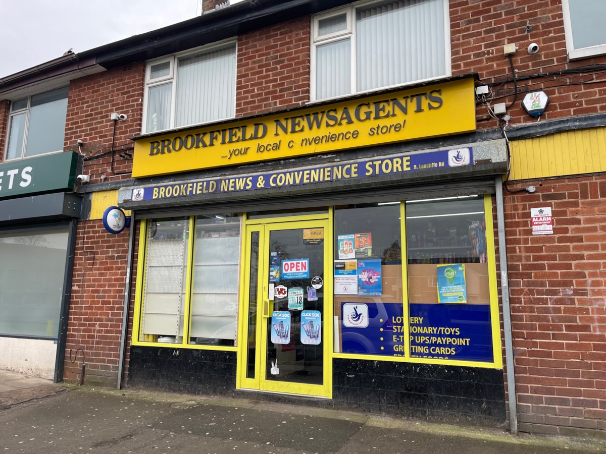 Brookfield Newsagents on Langcliffe Road