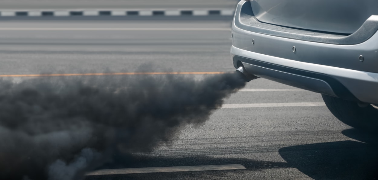 Car exhaust stock. Credit: Adobe Stock: Nitrogen dioxide is mainly from vehicle exhaust emissions and all AQMA areas were close to busy roads. Picture credit: Adobe Stock