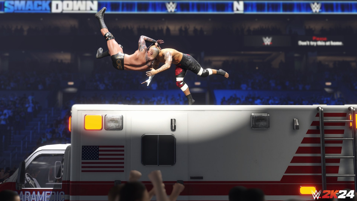 WWE 2K24 - Ambulance Match - Orton vs Solo-2