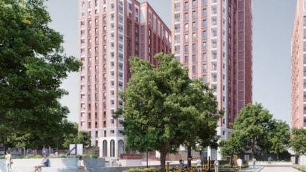 Artists impression of the Barnsbury Estate redevelopment