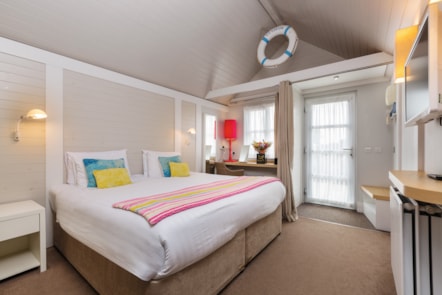 Corton Coastal Village Bedroom Chalet