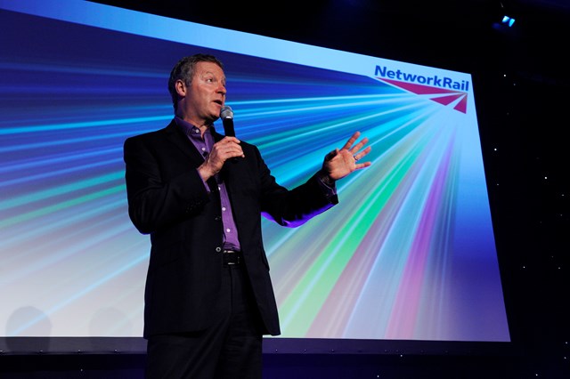 Partnership Award host Rory Bremner: Partnership Award host Rory Bremner