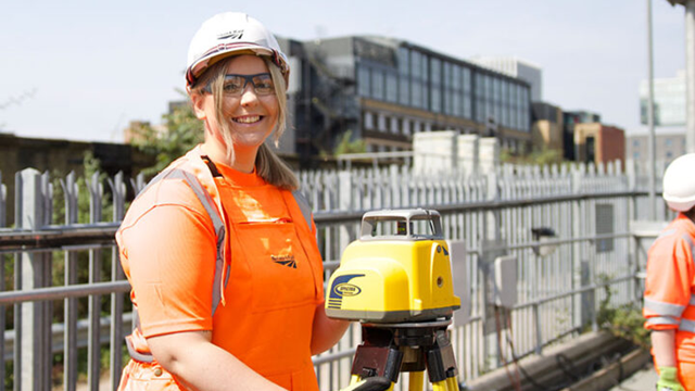 Network Rail calls on more women to join the rail industry and inspire future generations: Jordanna Mills on track