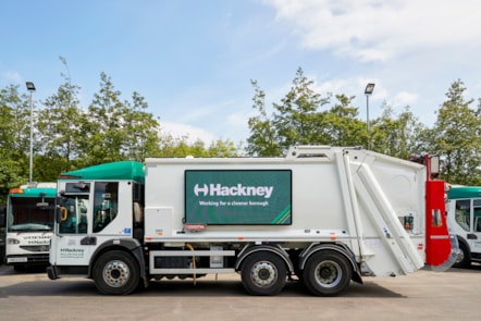 A Hackney Council bin lorry (1)