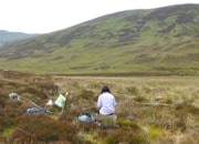 Soil diversity was examined in 48 sample plots distributed across the Glen Prosen: Soil diversity was examined in 48 sample plots distributed across the Glen Prosen