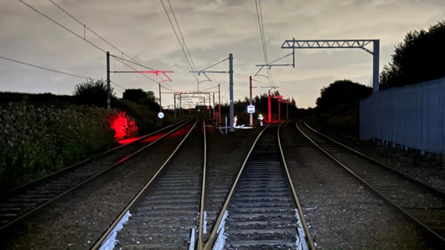 Wigan to Bolton electrified railway on first morning fully open to electric trains on Sunday 27 July 2025: Wigan to Bolton electrified railway on first morning fully open to electric trains on Sunday 27 July 2025
