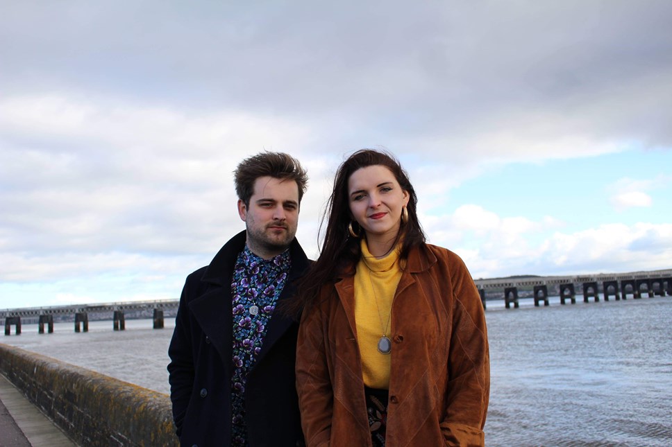 Dundee image - Taylor Dyson and Calum Kelly from Elfie Picket Theatre