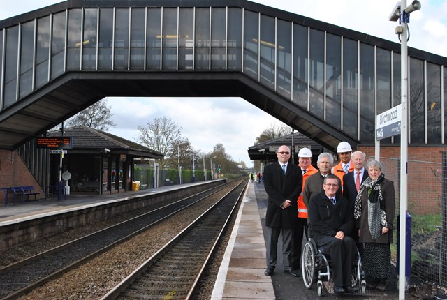 Easier access for passengers at Birchwood: Birchwood station