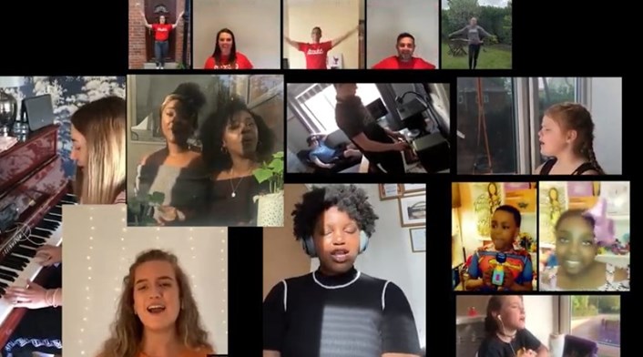 City’s young stars align to record inspirational lockdown anthem: Lockdown vid 1
