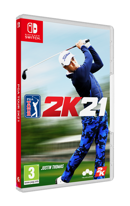 PGA TOUR 2K21 Packaging Switch 3D