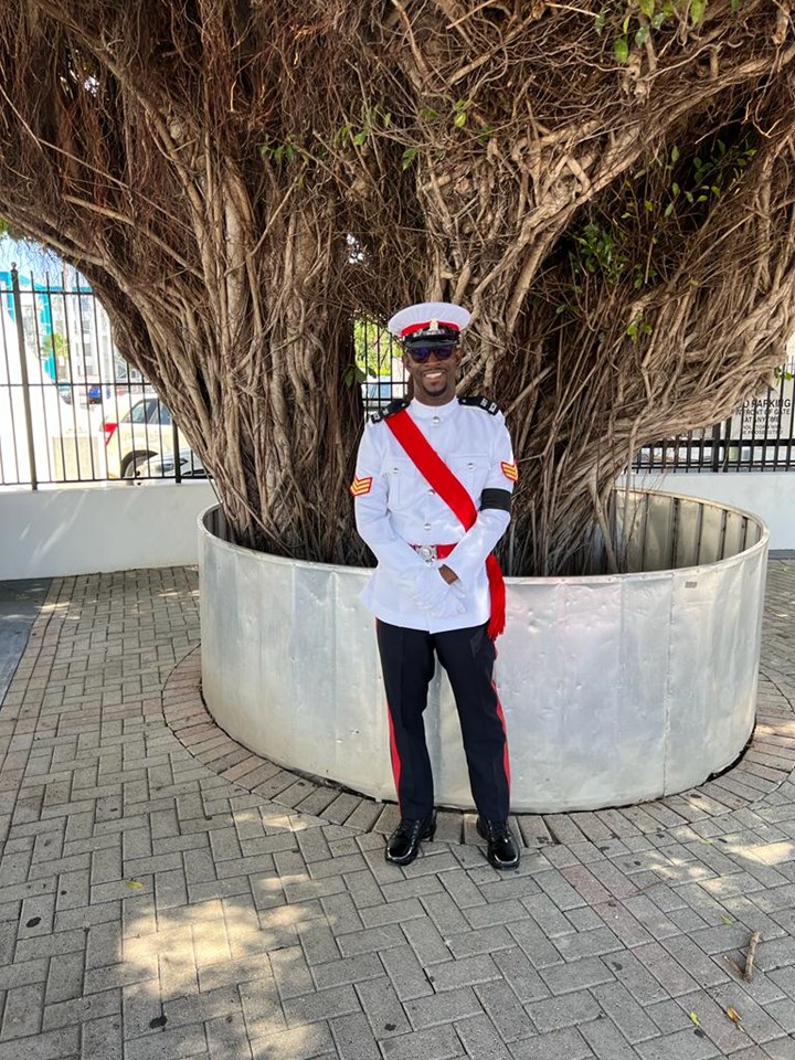 Detective Sergeant Shane Ennis of the Royal Cayman Islands Police Service