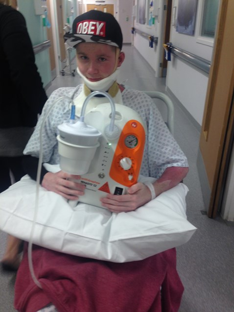 Tom on the road to recovery