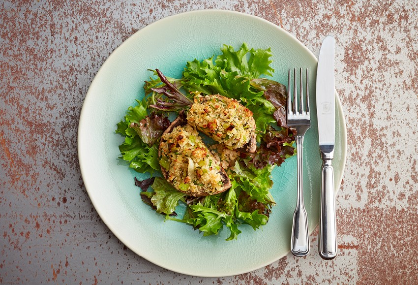 Glamorgan crumble mushrooms recipe