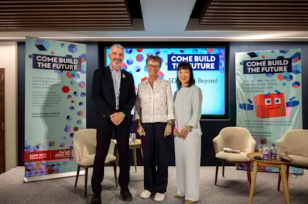 Future Generations Commissioner Derek Walker at Osaka Expo 2025 United Nations Sustainable Development Goals Pavillion-2