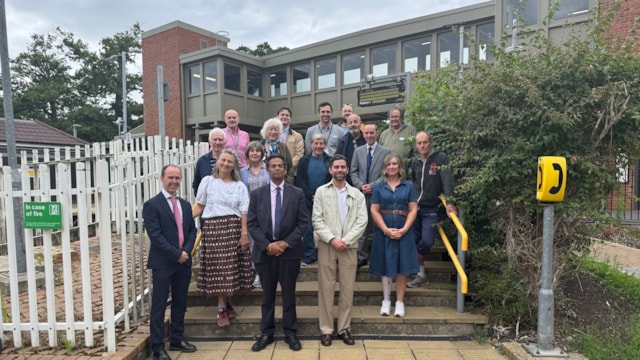 Farnborough North marks a year of safety and accessibility improvements: Marking the opening of the accessible footbridge at Farnborough North