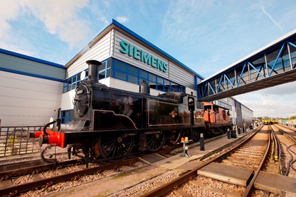 Rail depot open day raises £thousands for charity: siemens-depot-train-ride.jpg