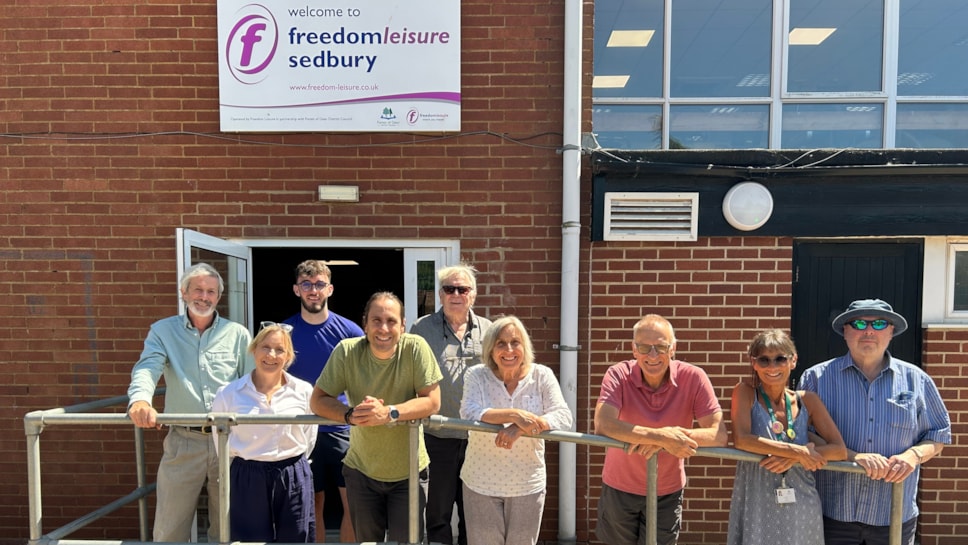 Cabinet Visit - Freedom Leisure Sedbury