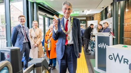 Opening of new Reading West Station building