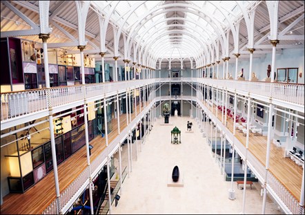 Grand Gallery at the National Museum of Scotland. ©National Museums Scotland 02