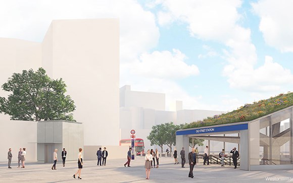 TfL Image - Old Street - New station entrance