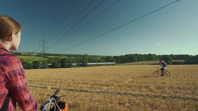 Network Rail TV Advert on level crossing safety - Stills