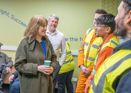 First Bus Bramley Rachel Reeves visit 2