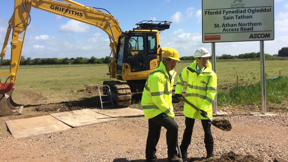 NAR - 1 - Ken Skates and Cllr John Thomas - May 2018