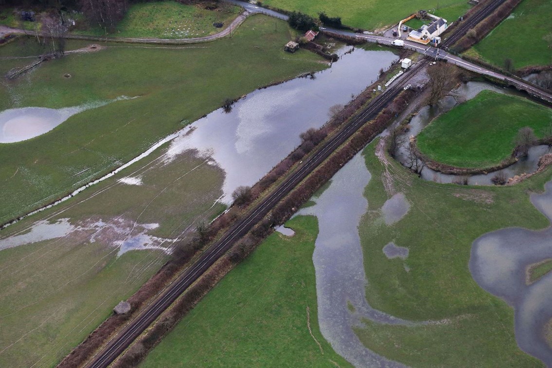 Timetable changes as £9m flood defence work gets underway: Axe Valley Broom Ln-2
