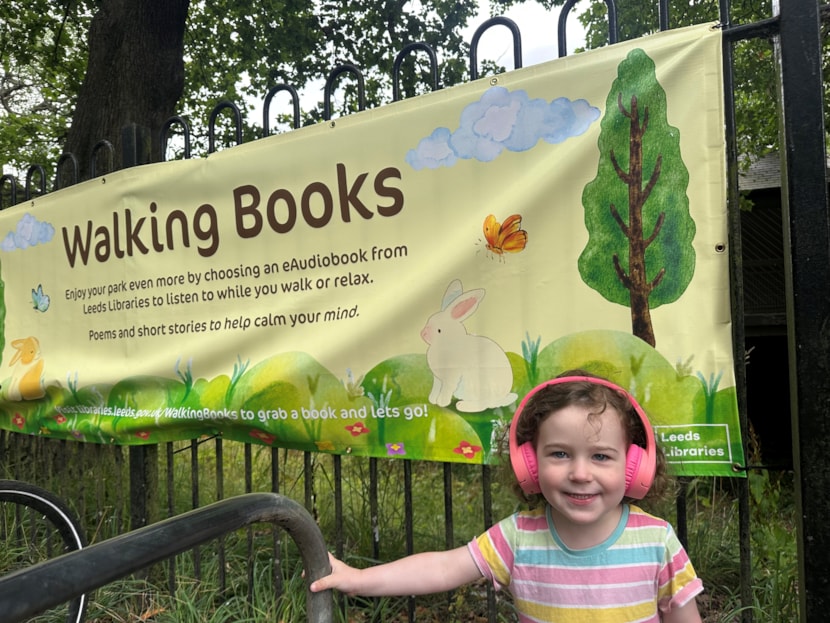 Reading is a walk in the park with free audiobooks: Walking books 4