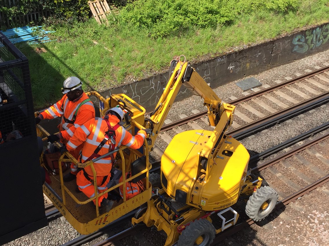 Check before you travel as Worcestershire railway upgrade continues: Signal work