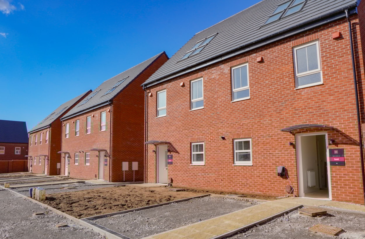 Manston Lane 6: The latest six homes acquired by Leeds City Council at the Manston Lane development in Cross Gates, Leeds.