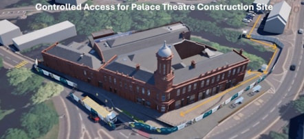 palace controlled access illustraton