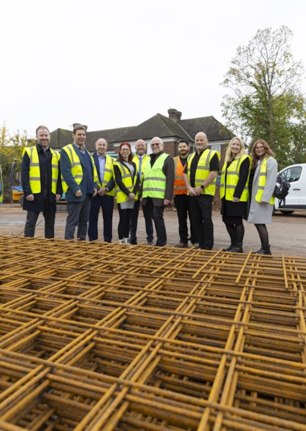 Buses of Somerset groundbreaking group view