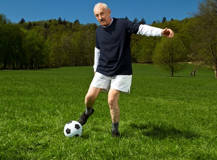 Walking football growing in popularity