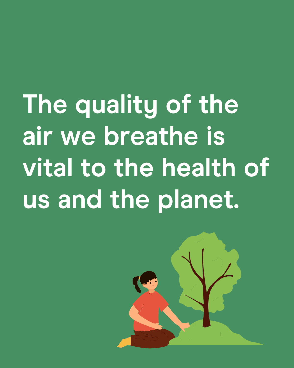 Social asset - The Air We Share - 1080 x1350