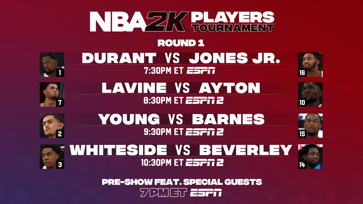 NBA 2K Players Tournament R1 Part 1 Horizontal
