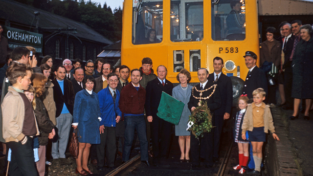 Okehampton photograph stirs memories of a day tinged with sadness for GWR employee: 351.Okehampton last train 03-06-1972 web
