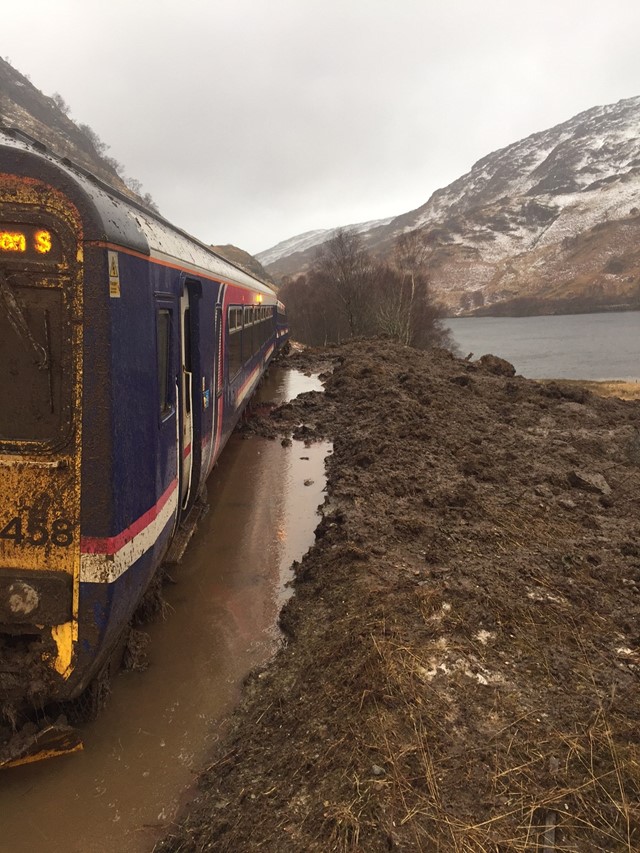 Fort William-Mallaig landslide recovery update: Glenfinnan2