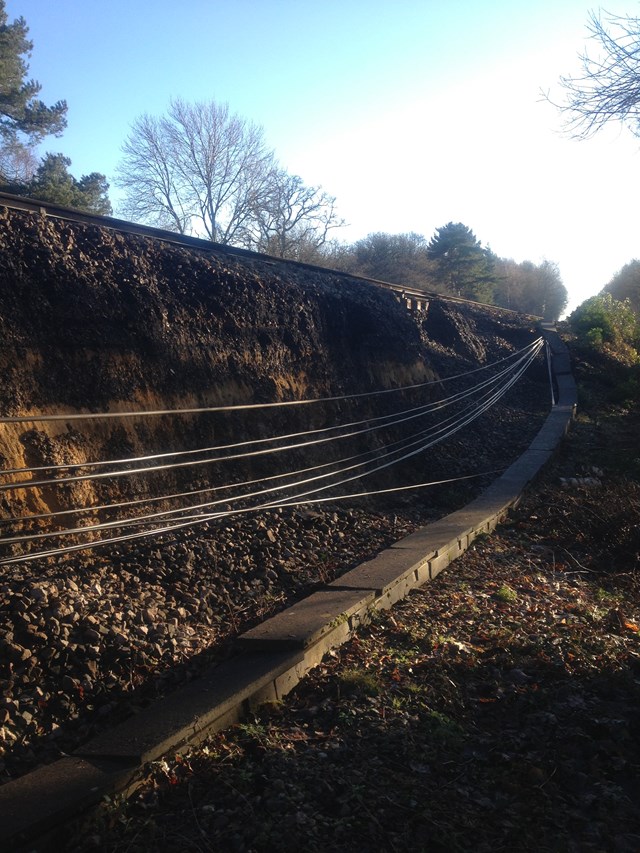 Ockley landslip 2