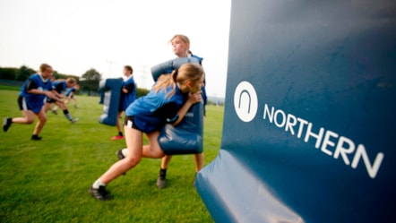 Image shows new rugby kit provided by Northern