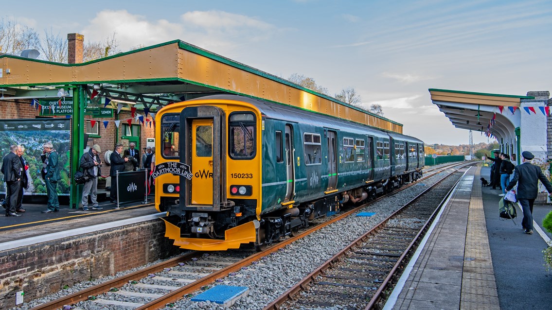 Regular passenger services resume on the Dartmoor Line