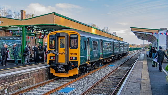 Regular passenger services to Okehampton resume for first time in nearly 50 years: Regular passenger services resume on the Dartmoor Line