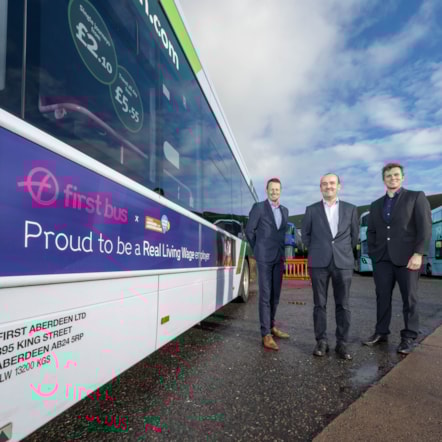 First Bus Aberdeen Living Wage 5